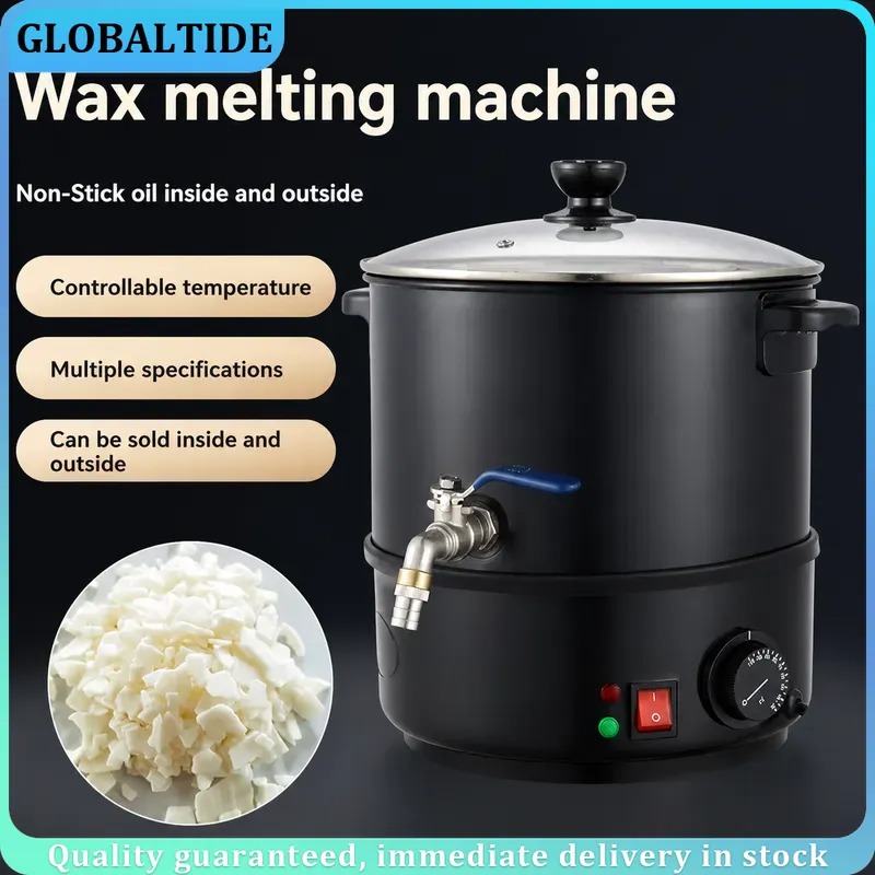 Candle Wax Scale - เครื่องหลอมแว็กซ์ 4-10 ลิตร 110V/220V หม้อทำเทียน DIY