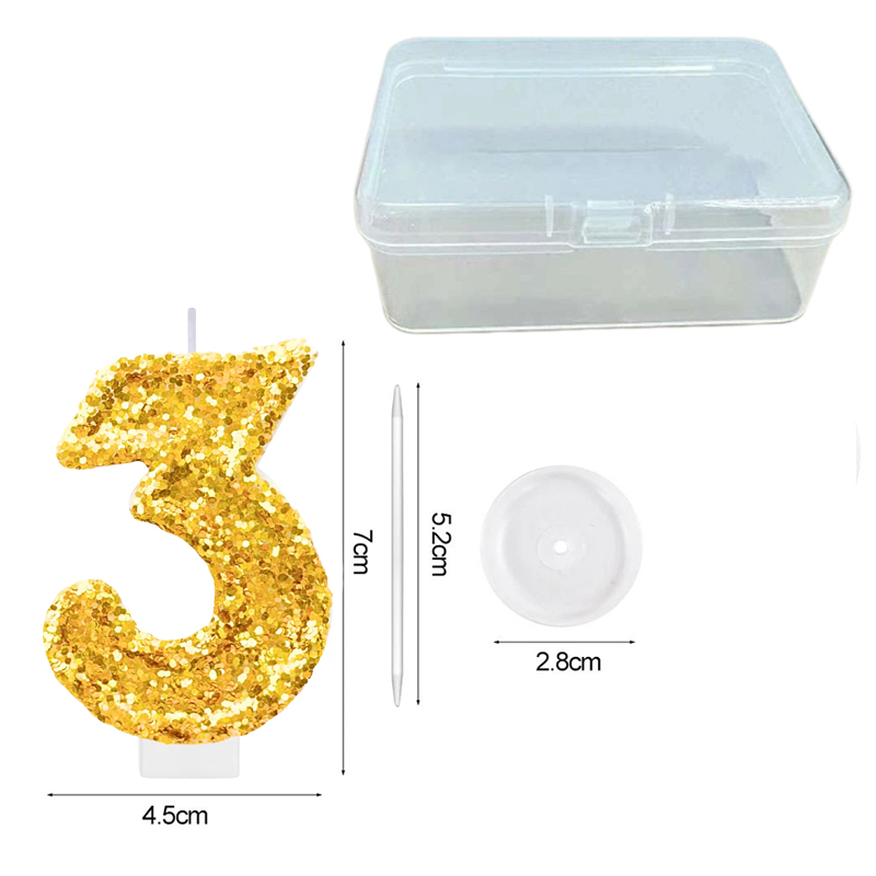 เทียนวันเกิดดิจิตอล เปลี่ยนสีไ - Paraffin Wax บทวิจารณ์และราคา