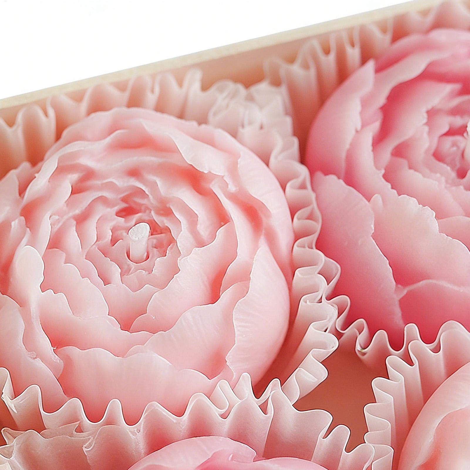 เทียนไขถั่วเหลืองรูปดอกไม้สร้า - Soy Wax บทวิจารณ์และราคา