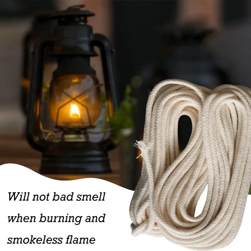 ไส้เทียนฝ้ายกลมขนาด 3/5/10 เมต - Candle Lighter บทวิจารณ์และราคา