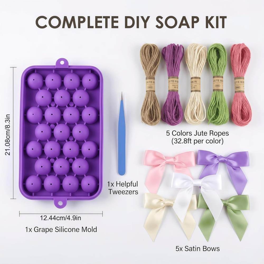 แม่พิมพ์สบู่รูปผลไม้เกรปฟรุต อ - Candle Making Kit บทวิจารณ์และราคา